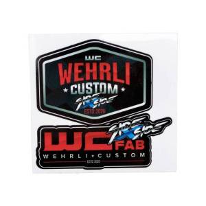 Wehrli Custom Fabrication - Wehrli Custom Fabrication WCFab Side X Side Assorted Die Cut Sticker Sheet - WCF102003 - Image 2