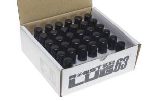 Wheel Mate - Wheel Mate Muteki HR38 Open End Lug Nuts 12x1.25 Black Chrome / Yellow Ring - HR3805BY - Image 2