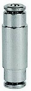 Firestone Ride-Rite AirLineFitting Union 1/4 Tubing Nickel (10 per pack) - 3079