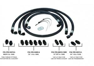 Fleece Performance - Fleece Performance Allison Transmission Cooler Lines For 2001-2005 LB7-LLY - FPE-TL-LB7-LLY - Image 2