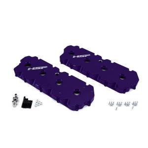 HSP Diesel - HSP Diesel 2001-2004 Chevrolet / GMC Billet Valve Covers Silk Satin Black - 146-HSP-SB - Image 3