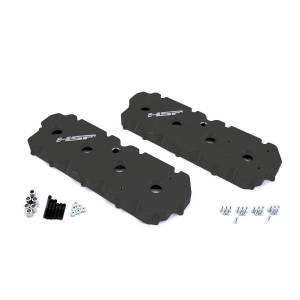 HSP Diesel - HSP Diesel 2001-2004 Chevrolet / GMC Billet Valve Covers Silk Satin Black - 146-HSP-SB - Image 6