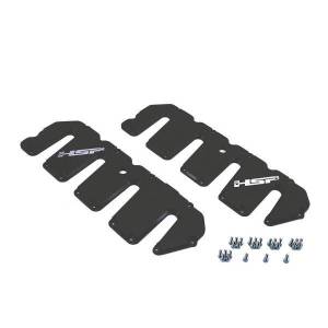 HSP Diesel - HSP Diesel 2004.5-2010 Chevrolet / GMC Billet Valve Covers Silk Satin Black - 046-HSP-SB - Image 6