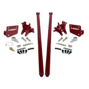 HSP Diesel HSP Traction Bars For 2017.5-2022 Ford Powerstroke 6.7 Liter F350 SRW Extended Cab Short Bed-Illusion Cherry - P-435-4-2-HSP-CR