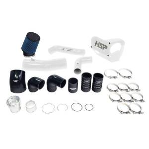 HSP Diesel - HSP Diesel HSP Intake And Intercooler Bundle Kit For 2020-2022 Ford Powerstroke F250/350 6.7 Liter-Polar White - P-493-3-HSP-W - Image 1