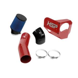 HSP Diesel HSP Cold Air Intake For 2020-2022 Ford Powerstroke F250/350 6.7 Liter-Flag Red - P-402-3-HSP-BR