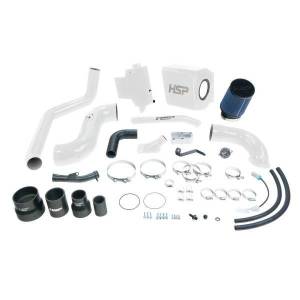 HSP Diesel HSP Deluxe No Bridge/Cold Side Bundle Kit For 2007.5-2010 Silverado/Sierra 2500/3500-Polar White - D-494-HSP-W