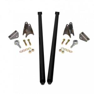 HSP Diesel 75 Inch Universal Traction Bars For Offset Leafspring 4 Inch Axle-Silk Satin Black - HSP-U-035-1-3-HSP-SB