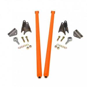 HSP Diesel 75 Inch Universal Traction Bars For Offset Leafspring 4 Inch Axle-M&M Orange - HSP-U-035-1-3-HSP-O