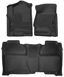 Husky Liners - Husky Liners X-act Contour - Front & 2nd Seat Floor Liners - 53908 - Image 1