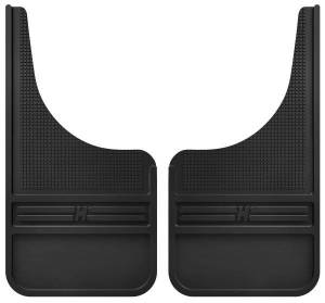 Husky Liners MudDog Mud Flaps - Rubber Front Mud Flaps - 12IN w/o Weight - 55000