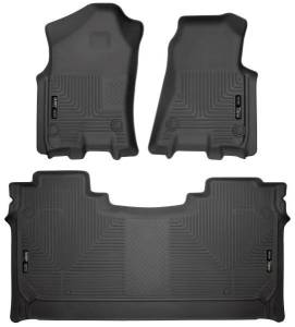 Husky Liners - Husky Liners Weatherbeater - Front & 2nd Seat Floor Liners - 94001 - Image 1
