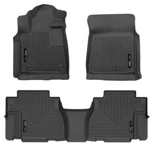 Husky Liners Weatherbeater - Front & 2nd Seat Floor Liners (Footwell Coverage) - 95131