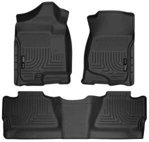 Husky Liners Weatherbeater - Front & 2nd Seat Floor Liners (Footwell Coverage) - 98201