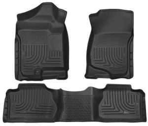 Husky Liners Weatherbeater - Front & 2nd Seat Floor Liners (Footwell Coverage) - 98211