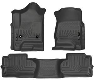 Husky Liners Weatherbeater - Front & 2nd Seat Floor Liners (Footwell Coverage) - 98241