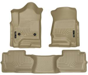 Husky Liners Weatherbeater - Front & 2nd Seat Floor Liners (Footwell Coverage) - 98243