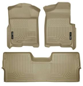 Husky Liners - Husky Liners Weatherbeater - Front & 2nd Seat Floor Liners (Footwell Coverage) - 98333 - Image 1