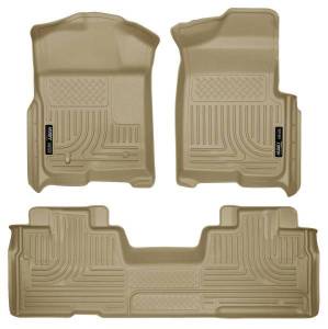 Husky Liners Weatherbeater - Front & 2nd Seat Floor Liners (Footwell Coverage) - 98343
