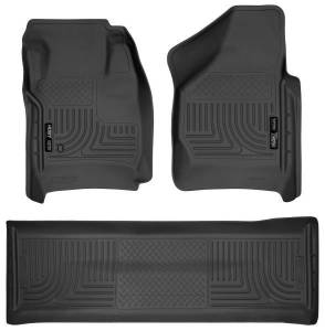 Husky Liners Weatherbeater - Front & 2nd Seat Floor Liners (Footwell Coverage) - 98381