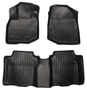 Husky Liners - Husky Liners Weatherbeater - Front & 2nd Seat Floor Liners - 98491 - Image 1