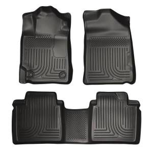 Husky Liners - Husky Liners Weatherbeater - Front & 2nd Seat Floor Liners - 98511 - Image 1