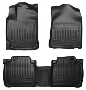 Husky Liners - Husky Liners Weatherbeater - Front & 2nd Seat Floor Liners - 98541 - Image 1