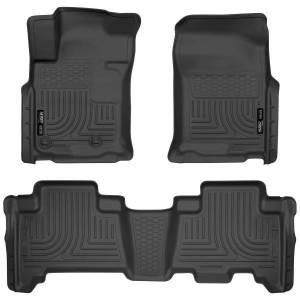 Husky Liners - Husky Liners Weatherbeater - Front & 2nd Seat Floor Liners - 98571 - Image 1
