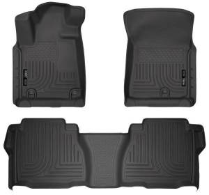 Husky Liners - Husky Liners Weatherbeater - Front & 2nd Seat Floor Liners (Footwell Coverage) - 98581 - Image 1