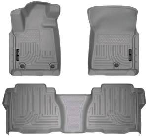 Husky Liners Weatherbeater - Front & 2nd Seat Floor Liners (Footwell Coverage) - 98582