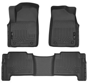 Husky Liners - Husky Liners Weatherbeater - Front & 2nd Seat Floor Liners - 98611 - Image 1