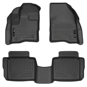 Husky Liners - Husky Liners Weatherbeater - Front & 2nd Seat Floor Liners - 98701 - Image 1