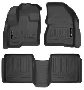 Husky Liners - Husky Liners Weatherbeater - Front & 2nd Seat Floor Liners - 98741 - Image 1