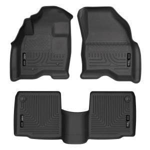 Husky Liners - Husky Liners Weatherbeater - Front & 2nd Seat Floor Liners - 98761 - Image 1