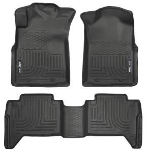 Husky Liners - Husky Liners Weatherbeater - Front & 2nd Seat Floor Liners (Footwell Coverage) - 98951 - Image 1
