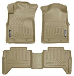 Husky Liners Weatherbeater - Front & 2nd Seat Floor Liners (Footwell Coverage) - 98953
