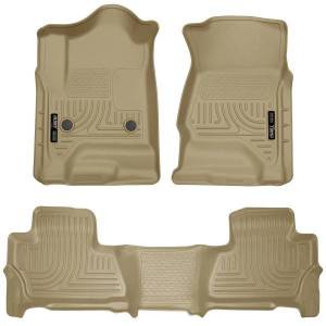 Husky Liners - Husky Liners Weatherbeater - Front & 2nd Seat Floor Liners - 99203 - Image 1