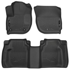 Husky Liners - Husky Liners Weatherbeater - Front & 2nd Seat Floor Liners - 99491 - Image 1