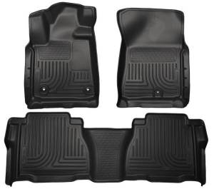 Husky Liners - Husky Liners Weatherbeater - Front & 2nd Seat Floor Liners (Footwell Coverage) - 99591 - Image 1