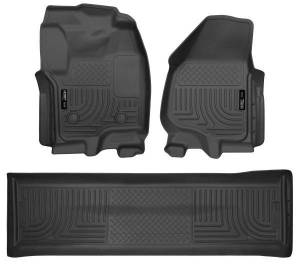 Husky Liners Weatherbeater - Front & 2nd Seat Floor Liners (Footwell Coverage) - 99711