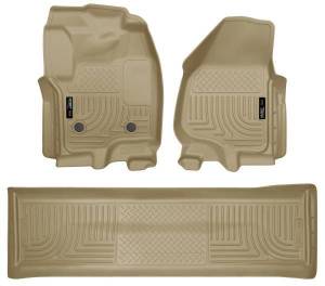 Husky Liners Weatherbeater - Front & 2nd Seat Floor Liners (Footwell Coverage) - 99713