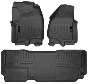 Husky Liners Weatherbeater - Front & 2nd Seat Floor Liners (Footwell Coverage) - 99721