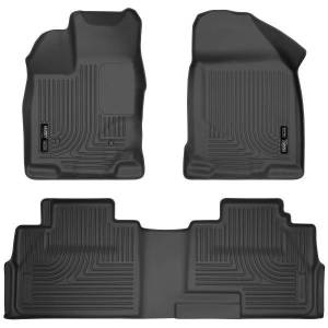 Husky Liners - Husky Liners Weatherbeater - Front & 2nd Seat Floor Liners - 99761 - Image 1