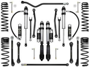 ICON Vehicle Dynamics 20-UP JEEP GLADIATOR 2.5" STAGE 8 SUSPENSION SYSTEM (TUBULAR) - K22108T