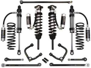 ICON Vehicle Dynamics 10-UP FJ/10-UP 4RUNNER 0-3.5" STAGE 8 SUSPENSION SYSTEM W TUBULAR UCA - K53068T