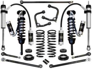 ICON Vehicle Dynamics - ICON Vehicle Dynamics 03-09 GX470 0-3.5" STAGE 6 SUSPENSION SYSTEM W TUBULAR UCA - K53176T - Image 1