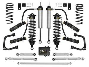 ICON Vehicle Dynamics - ICON Vehicle Dynamics 23 SEQUOIA 3-4.25" STAGE 4 3.0 SUSPENSION SYSTEM TUBULAR - K53254T - Image 1