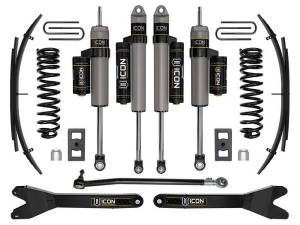 ICON Vehicle Dynamics - ICON Vehicle Dynamics 23 FORD F250/F350 DIESEL 2.5" STAGE 3 SUSPENSION SYS RADIUS ARMS/EXPANSION PACK - K62563RL - Image 1