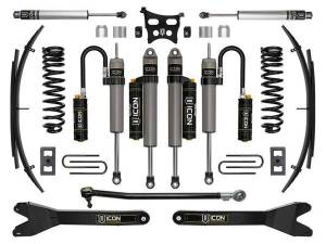 ICON Vehicle Dynamics - ICON Vehicle Dynamics 23 FORD F250/F350 DIESEL 2.5" STAGE 5 SUSPENSION SYS RADIUS ARMS/EXPANSION PACK - K62565RL - Image 1