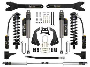 ICON Vehicle Dynamics - ICON Vehicle Dynamics 05-07 FORD F250/F350 4-5.5" STAGE 5 COILOVER CONVERSION SYSTEM W RADIUS ARM - K63115R - Image 1